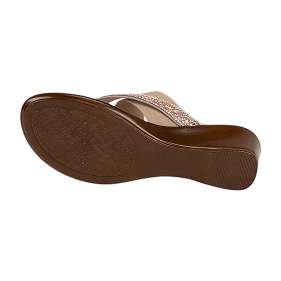 Italiana By Italian Shoemakers Womens Jase Wedge Sandals
