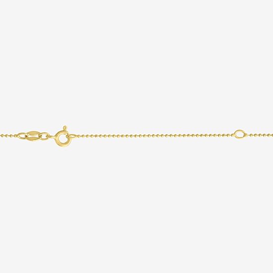 Diamond Addiction (G-H / Si2-I1) Womens 1/10 CT. T.W. Lab Grown White Diamond 14K Gold Over Silver 18 Inch Pendant Necklace