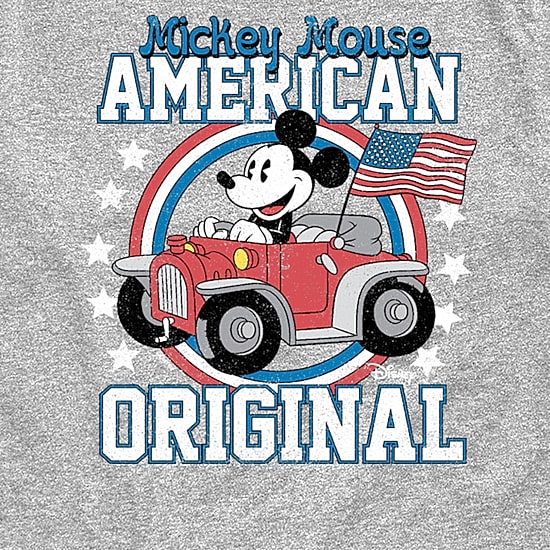 Disney Collection Toddler Boys Crew Neck Short Sleeve Regular Fit Mickey Mouse Graphic T-Shirt