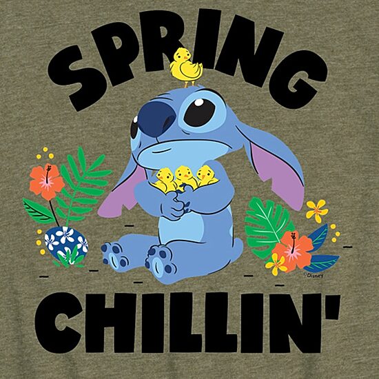 Disney Collection Little & Big Kid Boys Crew Neck Short Sleeve Regular Fit Lilo & Stitch Graphic T-Shirt