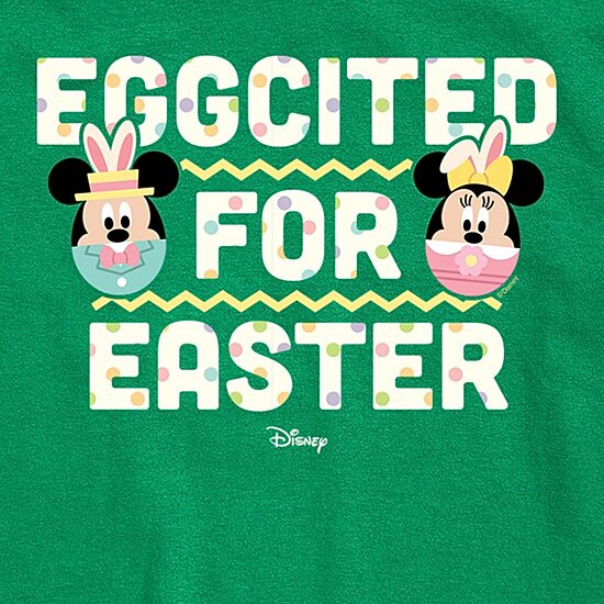 Disney Collection Little & Big Kid Boys Crew Neck Short Sleeve Regular Fit Mickey Mouse Minnie Mouse Graphic T-Shirt