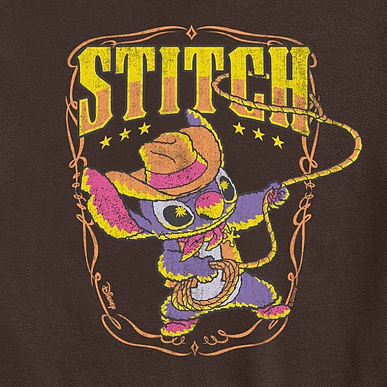 Disney Collection Little & Big Kid Boys Crew Neck Short Sleeve Regular Fit Lilo & Stitch Graphic T-Shirt