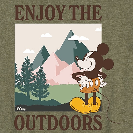 Disney Collection Toddler Boys Crew Neck Short Sleeve Regular Fit Mickey Mouse Graphic T-Shirt