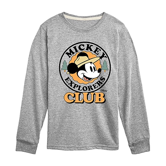 Disney Collection Toddler Boys Crew Neck Short Sleeve Regular Fit Mickey Mouse Graphic T-Shirt