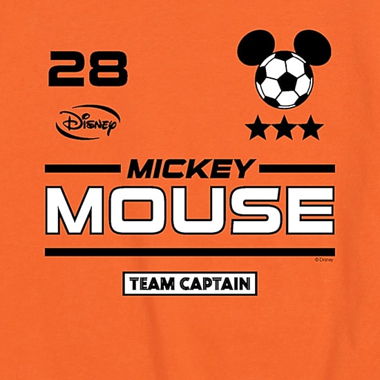 Disney Collection Little & Big Kid Boys Crew Neck Short Sleeve Regular Fit Mickey Mouse Graphic T-Shirt