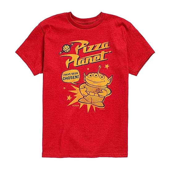 Disney Collection Little & Big Kid Boys Crew Neck Short Sleeve Regular Fit Toy Story Graphic T-Shirt