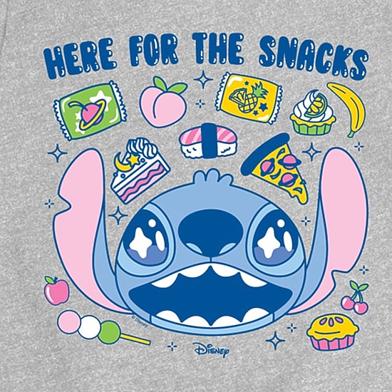 Disney Collection Toddler Girls Crew Neck Short Sleeve Regular Fit Lilo & Stitch Graphic T-Shirt