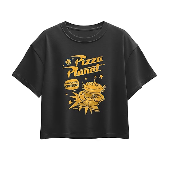 Disney Collection Little & Big Kid Girls Crew Neck Short Sleeve Regular Fit Toy Story Graphic T-Shirt