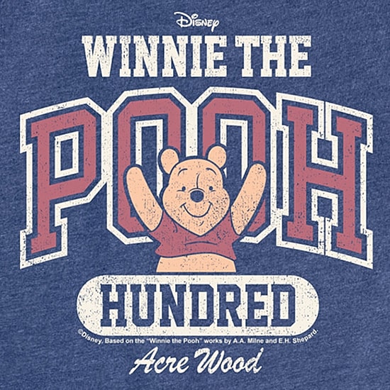 Disney Collection Toddler Girls Crew Neck Short Sleeve Regular Fit Winnie The Pooh Graphic T-Shirt