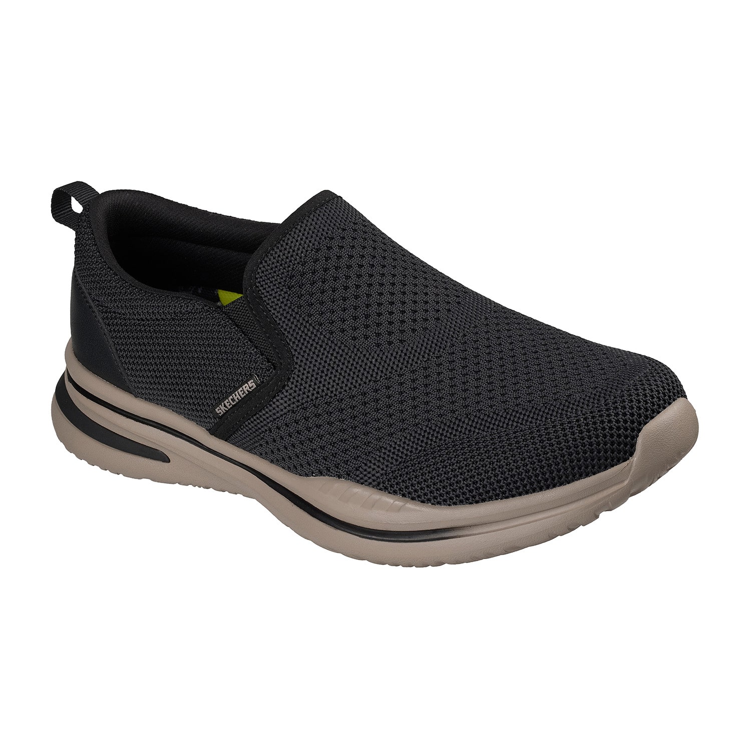 Skechers Norlan Philip Mens Round Closed Toe Slip-On Shoe