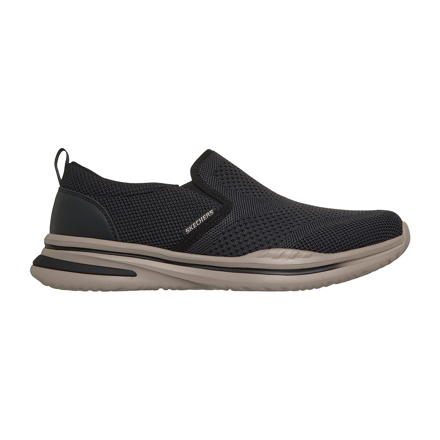 Skechers Norlan Philip Mens Round Closed Toe Slip-On Shoe