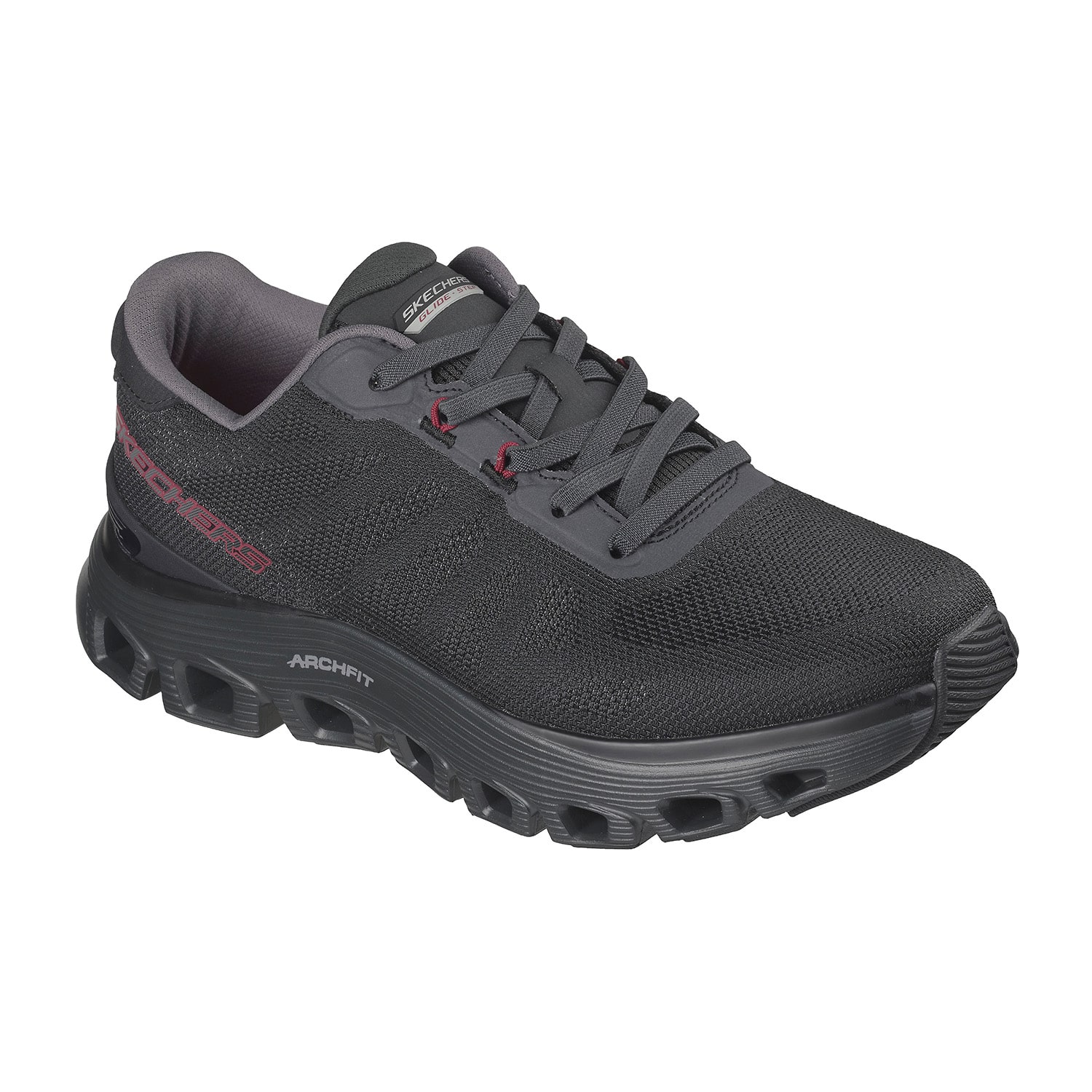 Skechers Arch Fit Glide Step Wave Bremet Mens Slip-On Walking Shoes