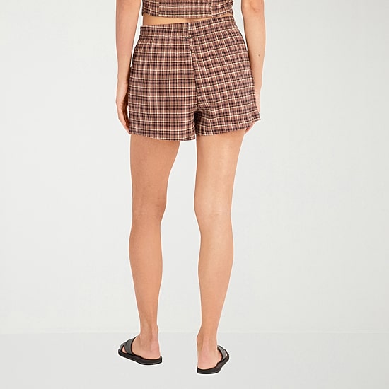 VOLCOM Womens Mid Rise Juniors Pull-On Short