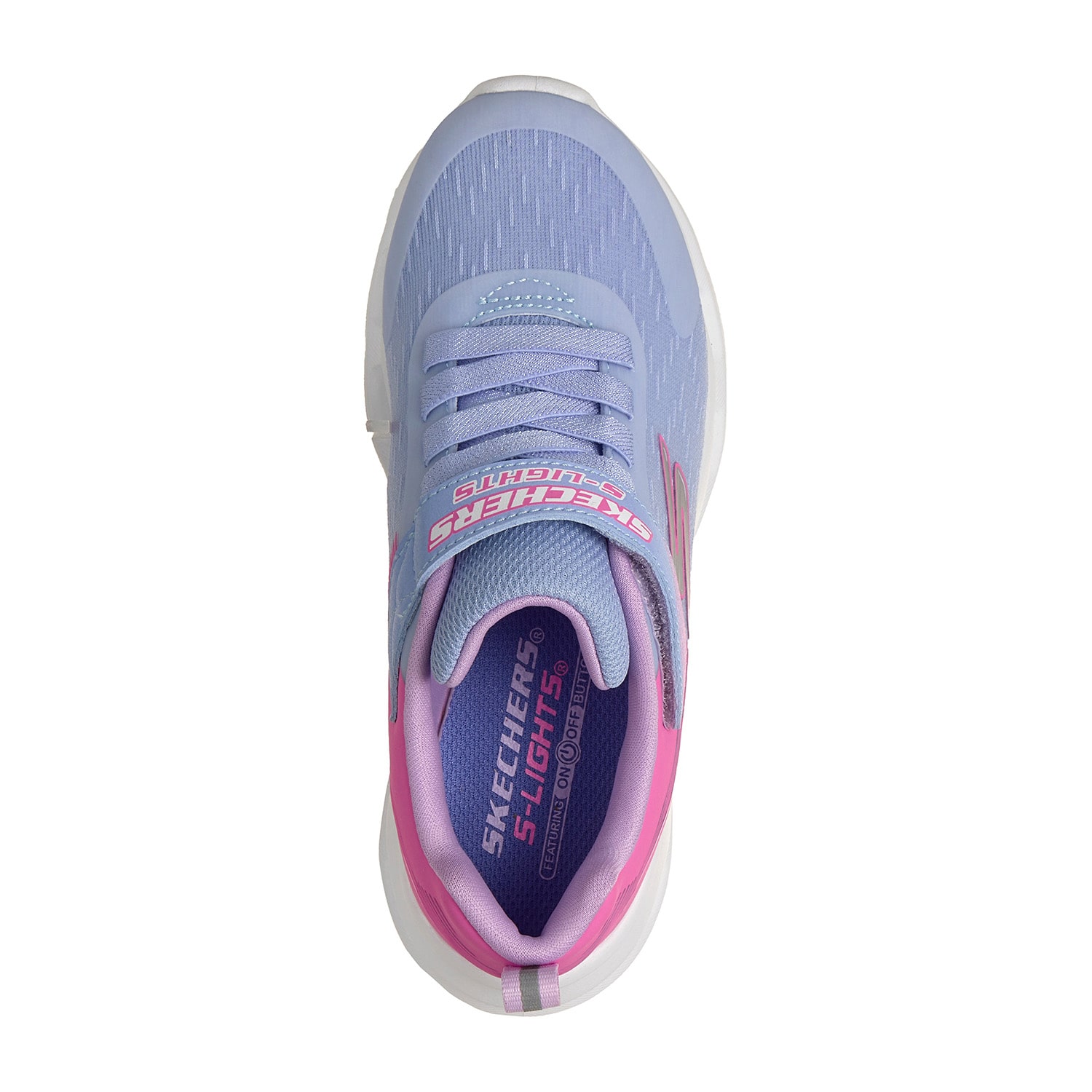 Skechers Glide-Step Lights Toddler Girls Sneakers