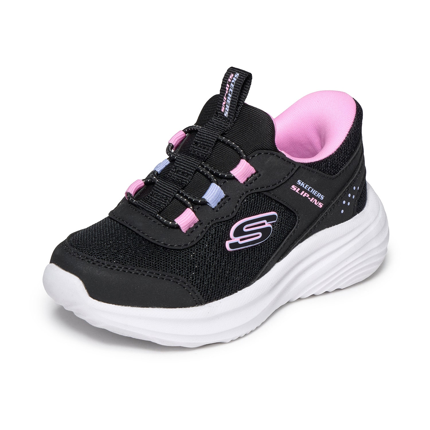 Skechers Hands Free Slip-Ins Bounder Pro Step One Toddler Girls Sneakers