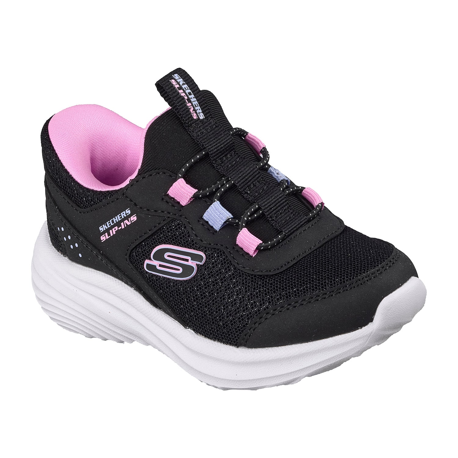 Skechers Hands Free Slip-Ins Bounder Pro Step One Toddler Girls Sneakers
