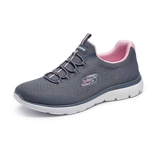 Skechers Summits Womens Slip-On Walking Shoes Wide Width