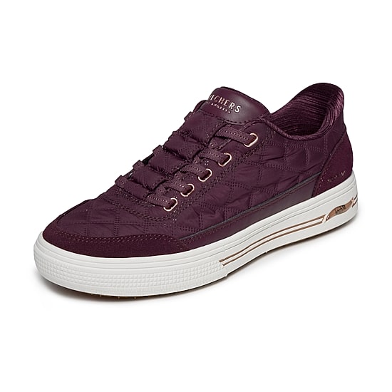 Skechers Hands Free Slip-Ins Arch Fit Arcade Cozy Fit Cuddle Steps Womens Sneakers