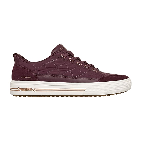 Skechers Hands Free Slip-Ins Arch Fit Arcade Cozy Fit Cuddle Steps Womens Sneakers