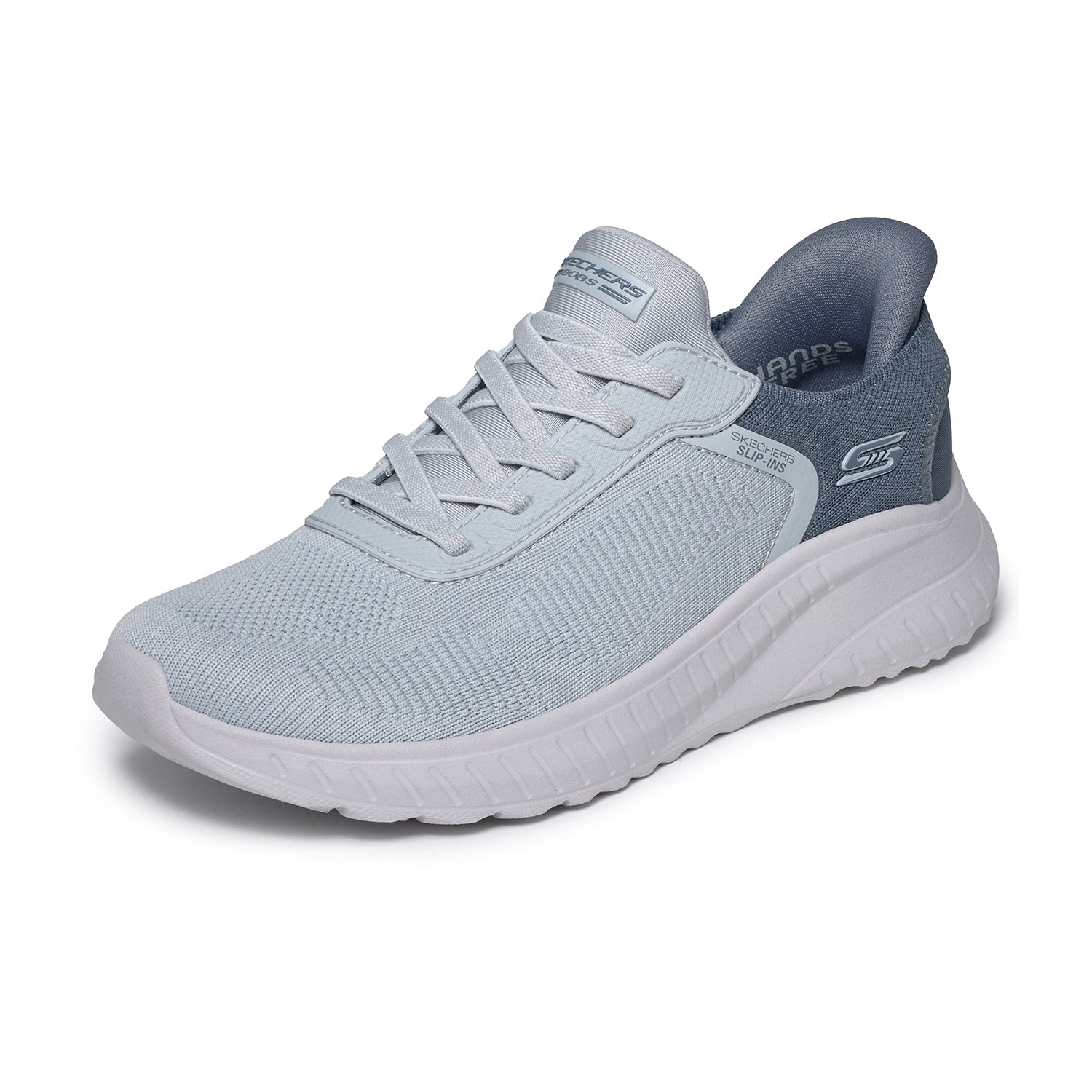 Skechers Hands Free Slip-Ins Sport Squad Chaos Current Muse Womens Slip-On Walking Shoes