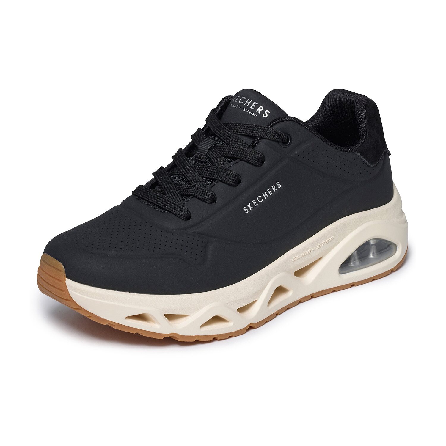 Skechers Uno Glide Step Wing Womens Sneakers