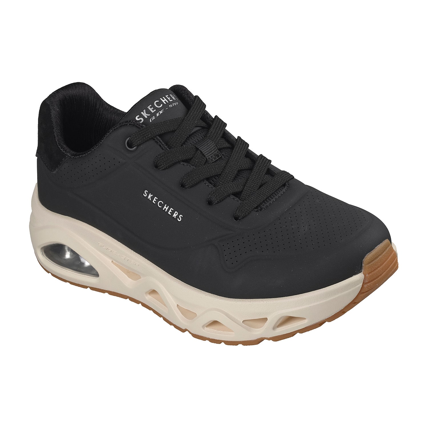 Skechers Uno Glide Step Wing Womens Sneakers