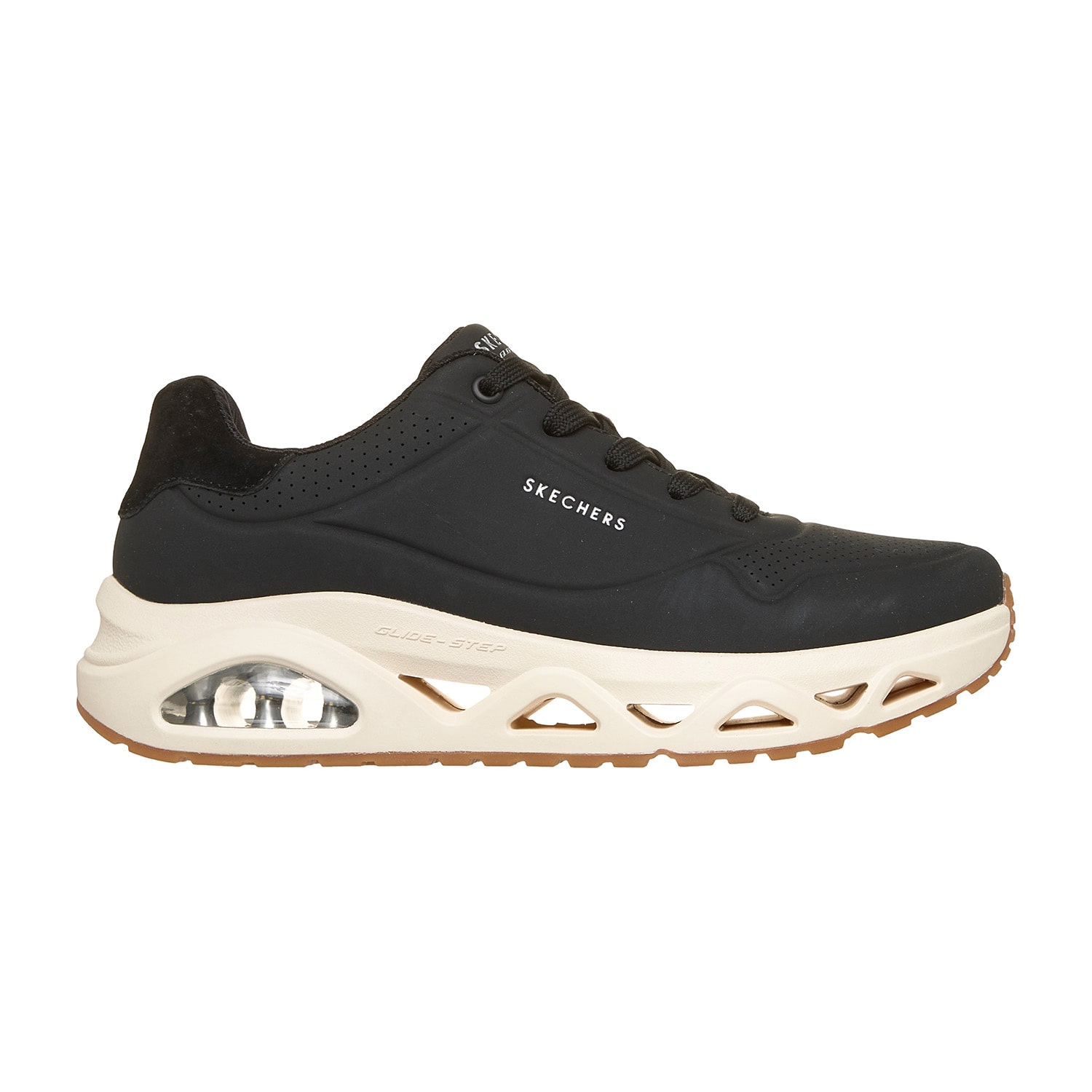 Skechers Uno Glide Step Wing Womens Sneakers