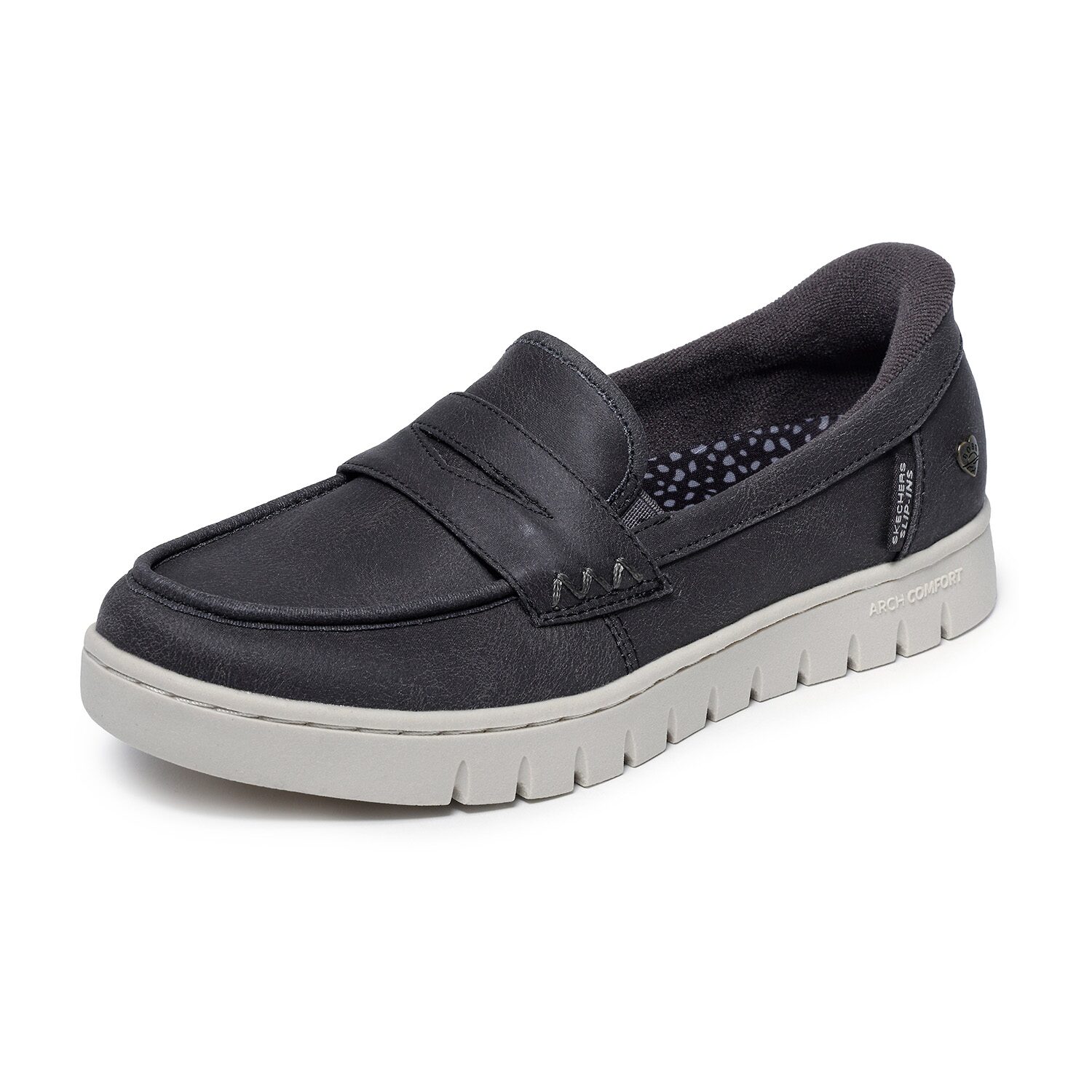 Skechers Bobs Hands Free Slip-Ins Arch Comfort  Sunfest Womens Moc Closed Toe Slip-On Shoe