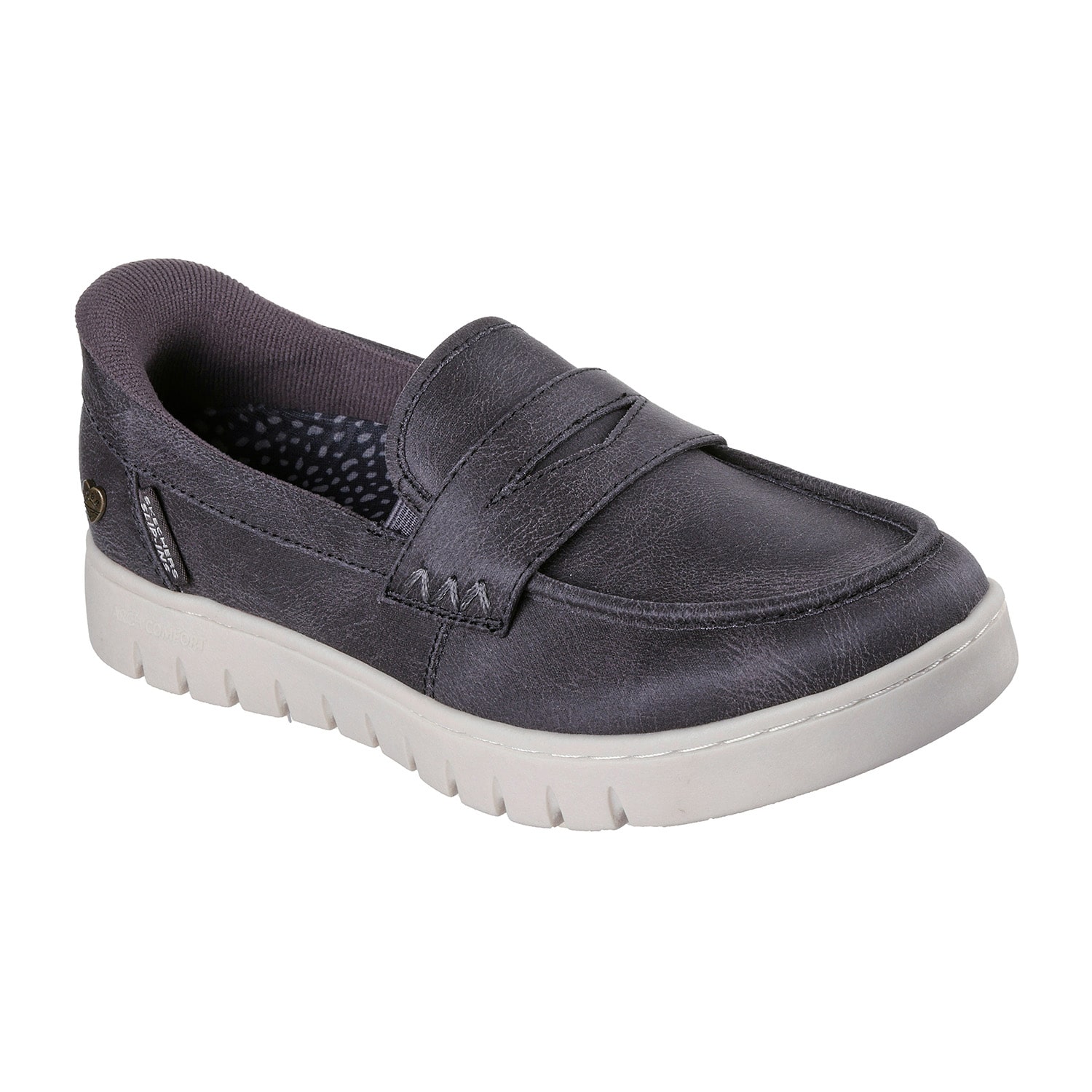 Skechers Bobs Hands Free Slip-Ins Arch Comfort  Sunfest Womens Moc Closed Toe Slip-On Shoe