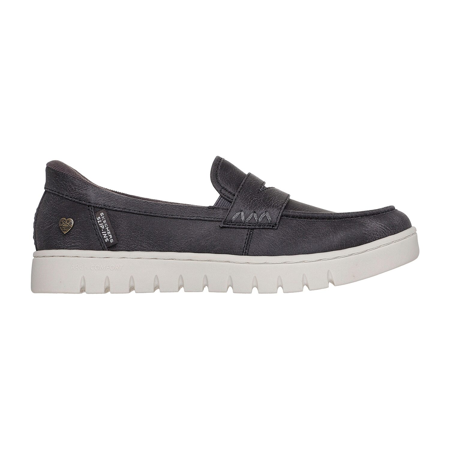 Skechers Bobs Hands Free Slip-Ins Arch Comfort  Sunfest Womens Moc Closed Toe Slip-On Shoe