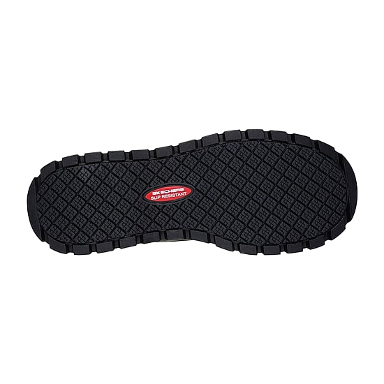 Skechers Womens Jammers Slip Resistant Flat Heel Work Boots