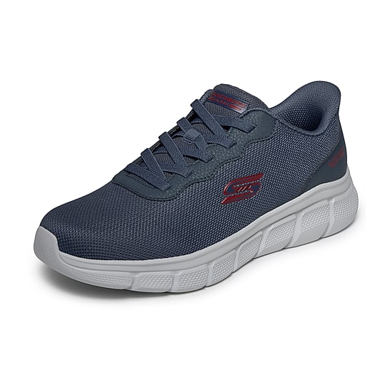 Skechers Bobs Hands Free Slip-Ins Hands Free Bobs Sport B Flex - Glacial Edge Mens Slip-On Walking Shoes