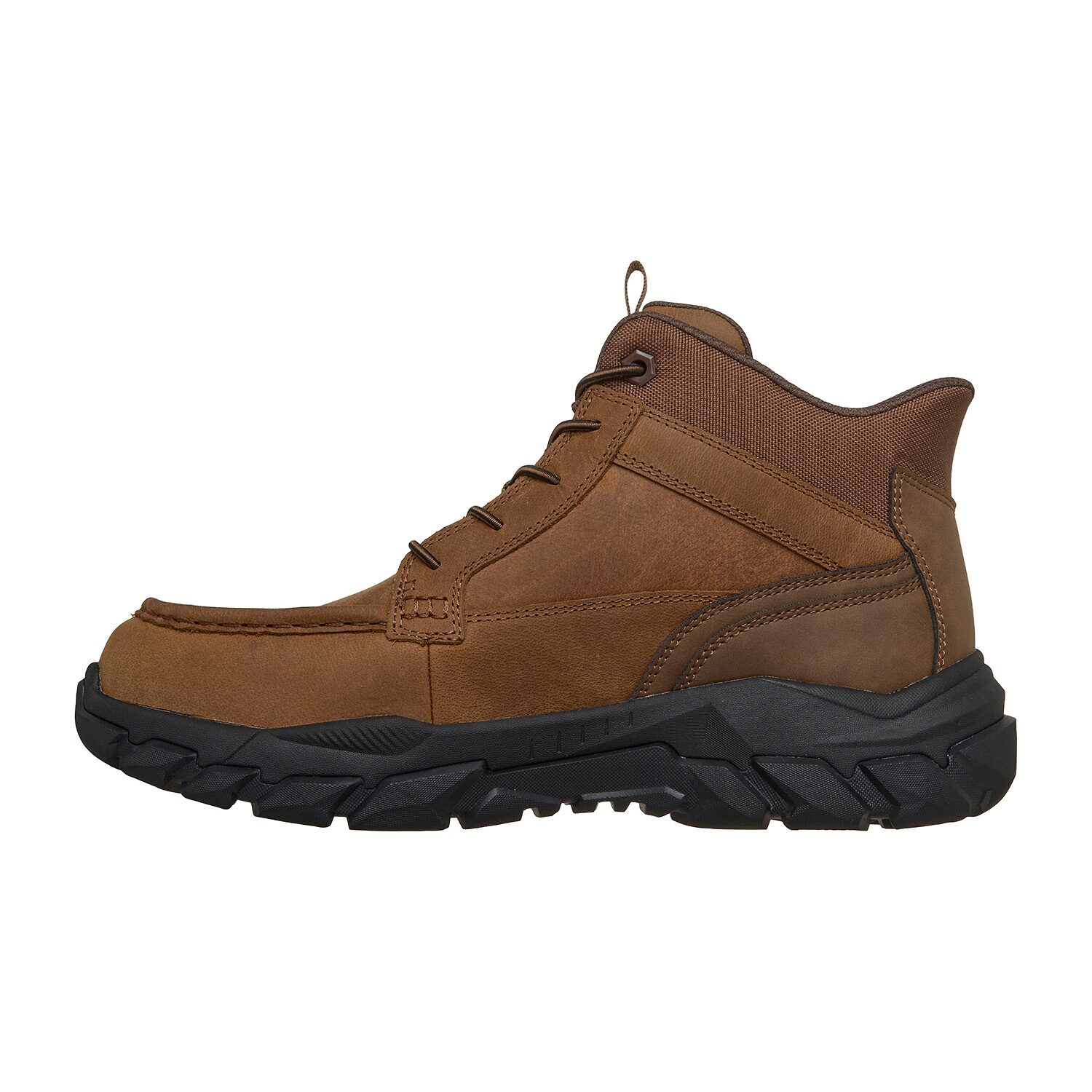 Skechers Hands Free Slip-Ins Santoro Mens Moc Carbon Composite Toe Work Shoes