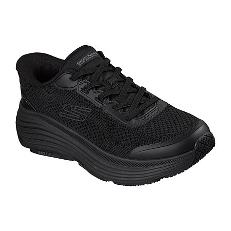 Skechers Max Cushioning Endeavour Mens Running Shoes, Color: Black
