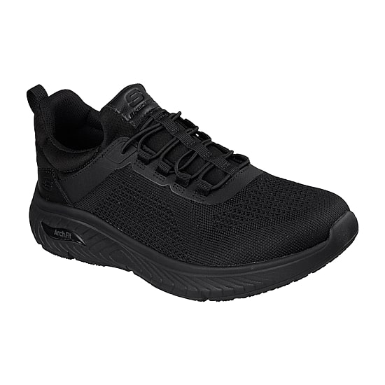 Skechers Arch Fit Crosser Mens Moc Closed Toe Work Shoes