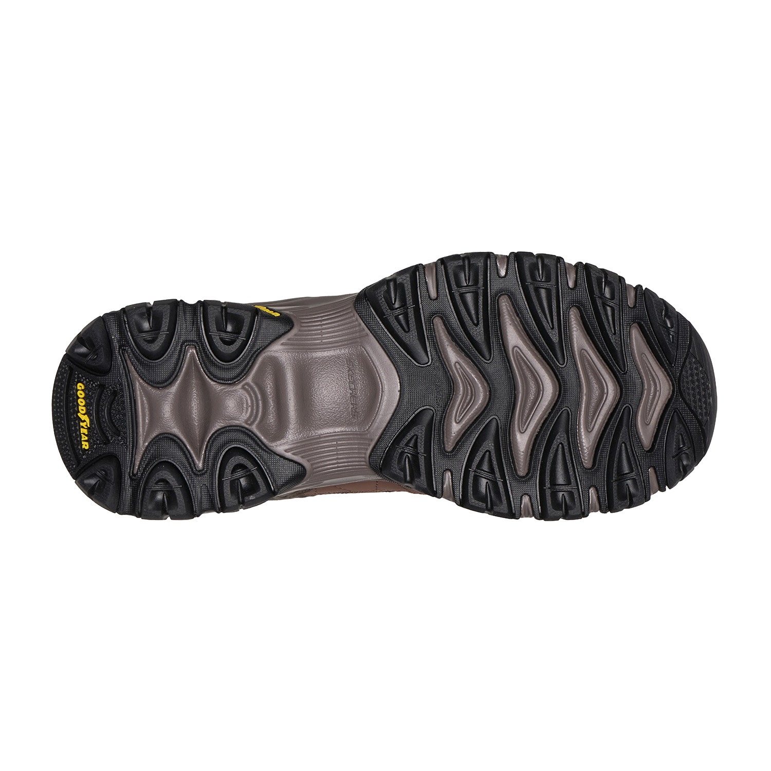 Skechers Hands Free Slip-Ins Afterburn Mens Round Steel Toe Work Shoes