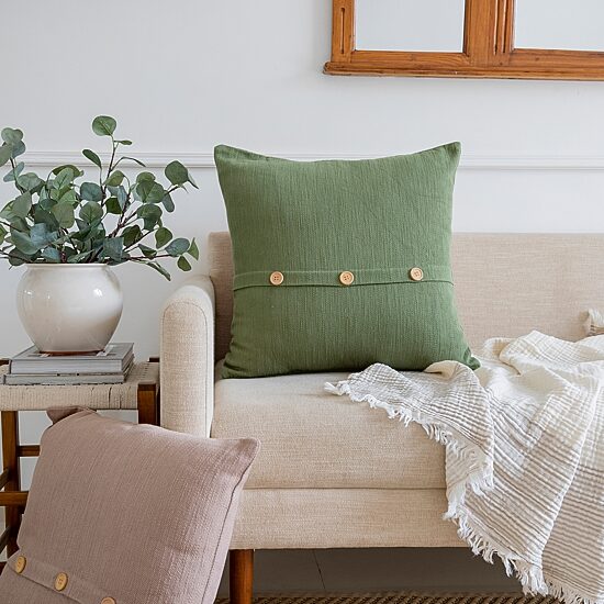 LR Home Zoya Square Throw Pillow