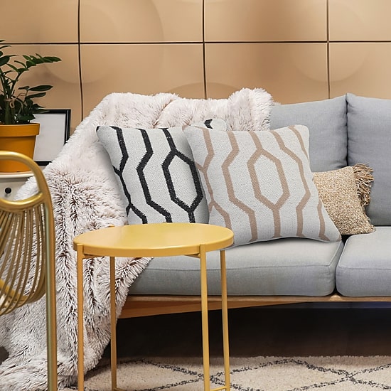 LR Home Ayla Square Throw Pillow