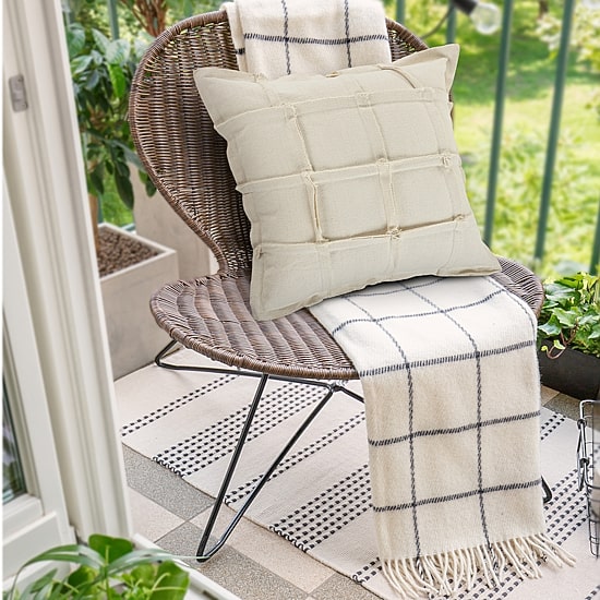 LR Home Ayah Square Throw Pillow