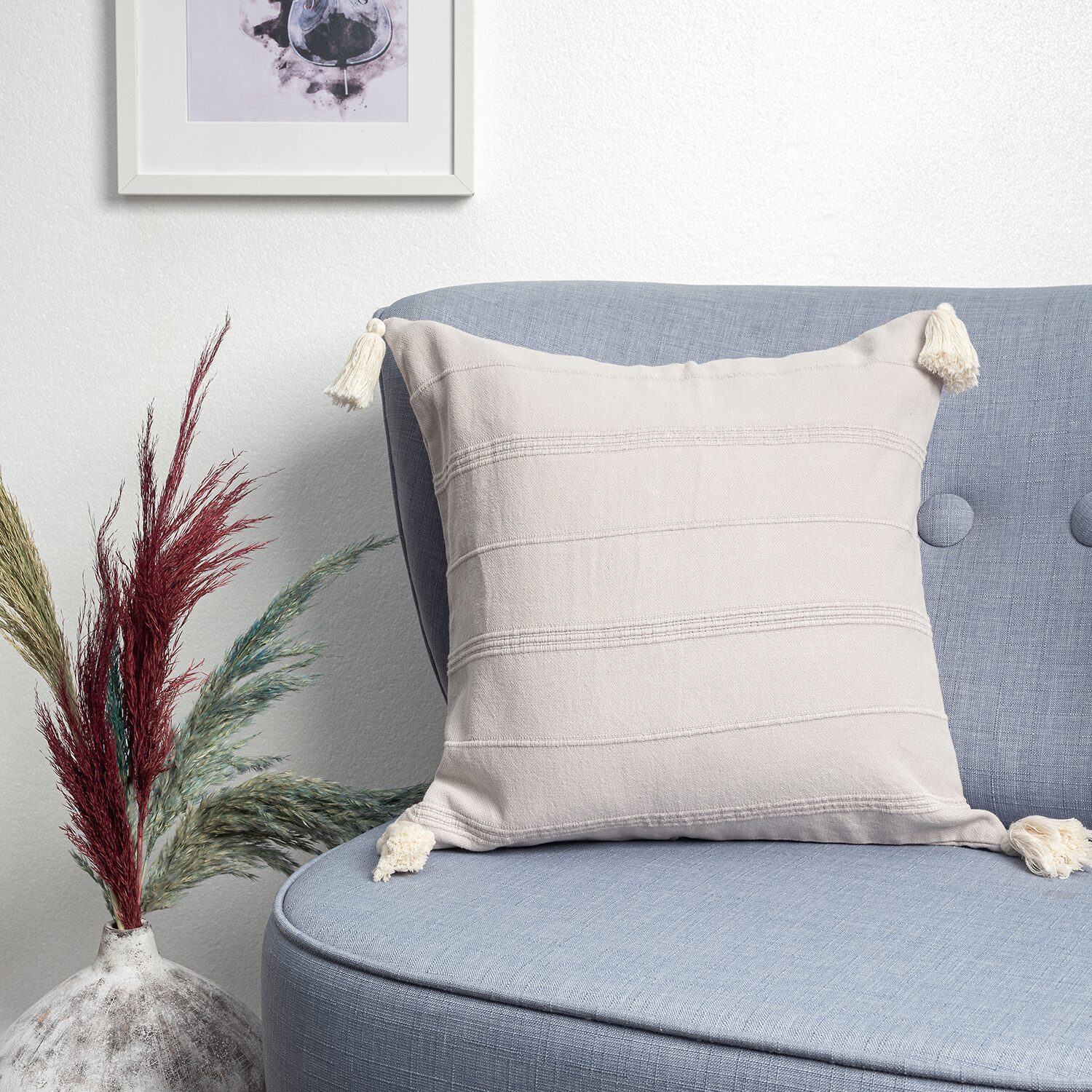 LR Home Kaya Square Throw Pillow