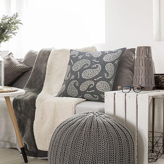LR Home Emery Square Throw Pillow