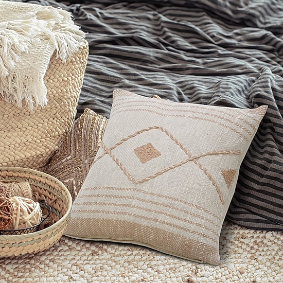 LR Home Ayah Square Throw Pillow