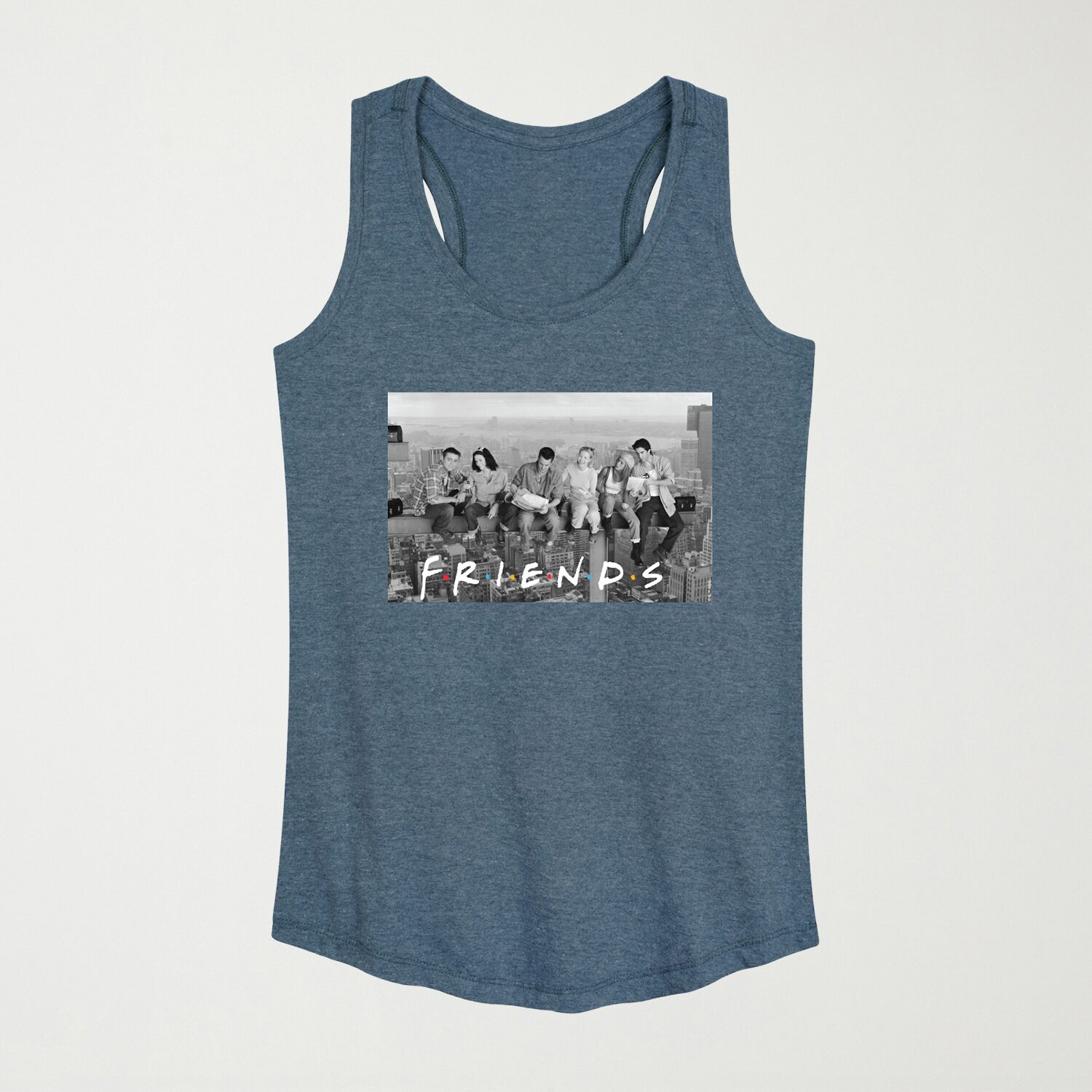 Friends Womens Scoop Neck Sleeveless Tank Top