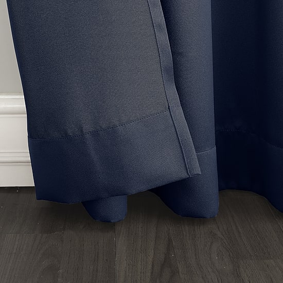 Sun Zero Emory Grommet Top Light-Filtering Single Curtain Panel