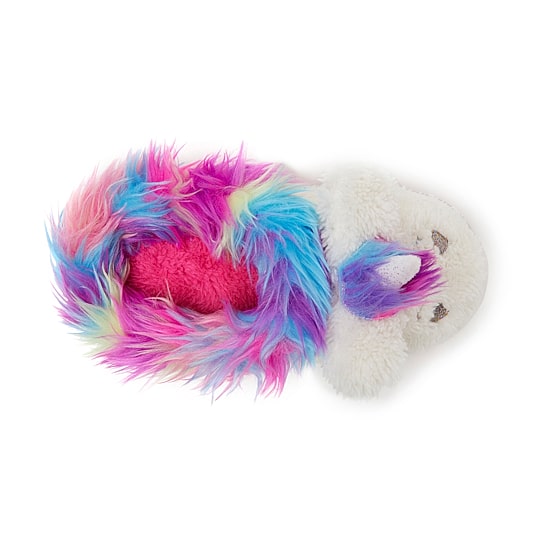 Dearfoams Peyton Unicorn Little & Big Kid Girls Round Closed Toe Clogs