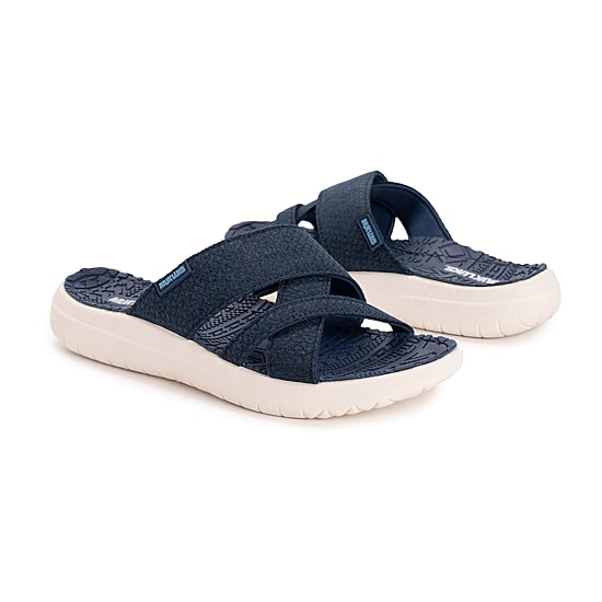 Muk Luks Womens Sassy Cross-Over Strap Sandals