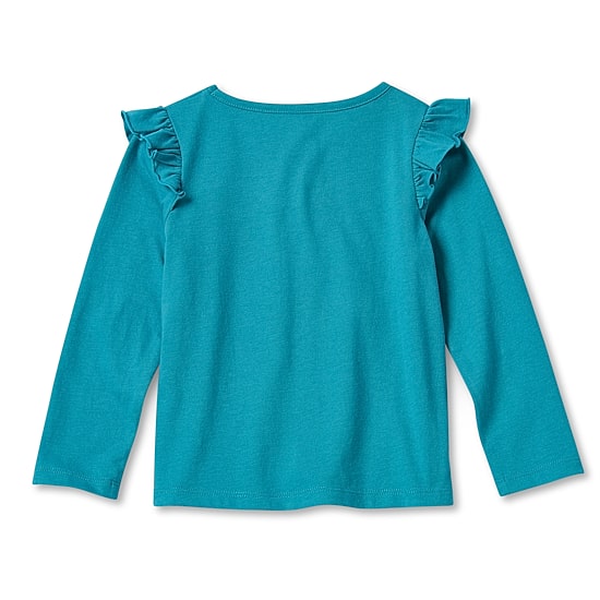 Okie Dokie Toddler & Little Girls Round Neck Long Sleeve T-Shirt