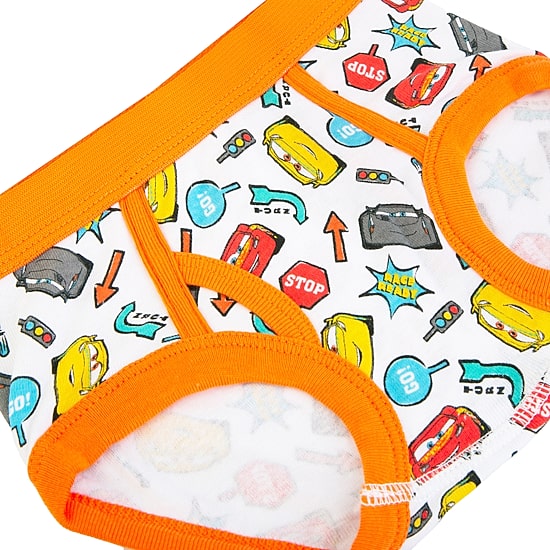 Toddler Boys Cars 7 Pack Briefs Tbup6512