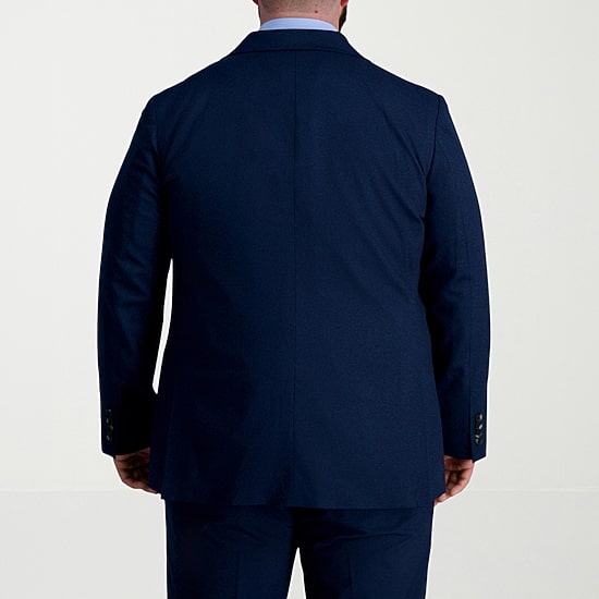 Haggar JMH Tailored Mens Stretch Fabric Modern Fit Big and Tall Suit Jacket