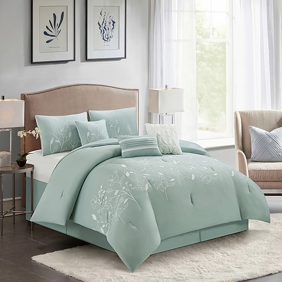 Stratford Park Mardi 7-pc. Floral Lightweight Comforter Set